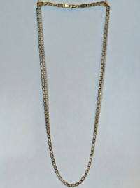 Silver and Gold Tone Chain~24"