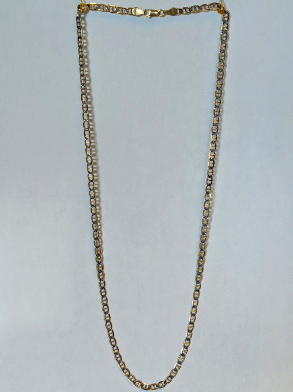 Silver and Gold Tone Chain~24" in Jewellery & Watches in Hamilton
