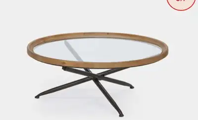 New glass coffee table from Structube, View more