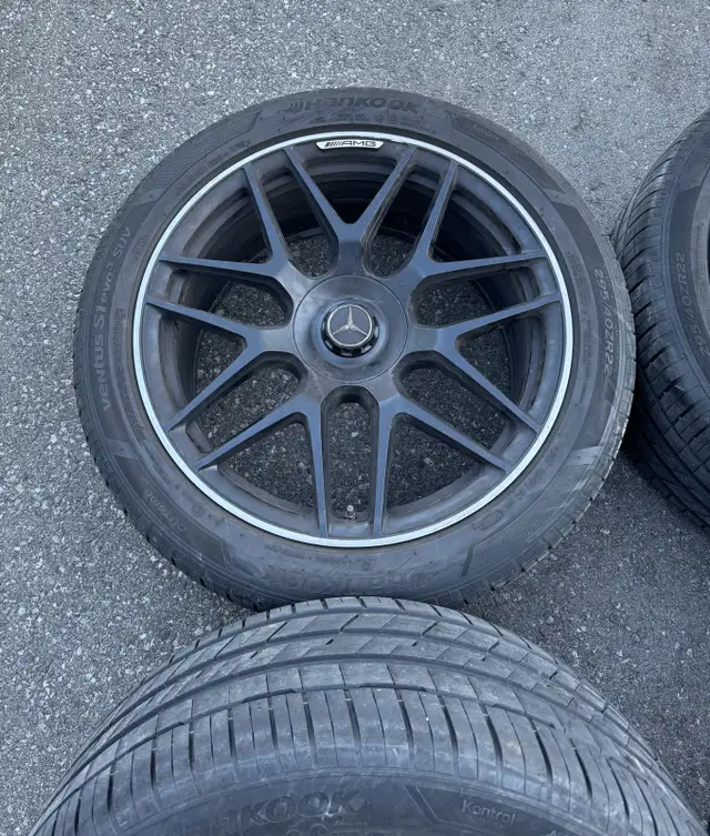 Almost New Original 22" Summer Package Mercedes G550 & G63 in Tires & Rims in City of Toronto - Image 6