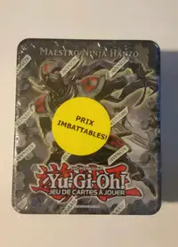 Two yugioh french tins 