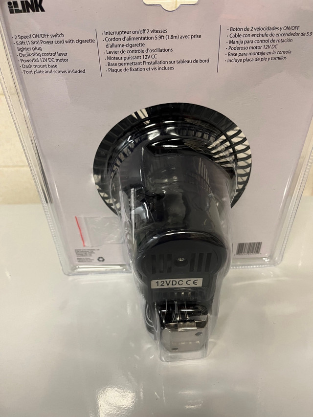New iLINK Model 1255 Auto Deluxe Oscillating Fan in Other in City of Toronto - Image 3