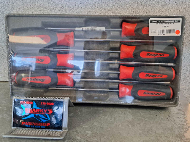 7pc Snap-On Torx Screwdriver Set (14231169) in Hand Tools in Calgary