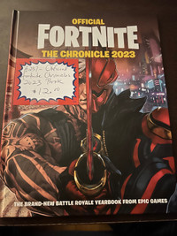 Fortnite BOOK Chronicles 2023 Hardcover Booth 279