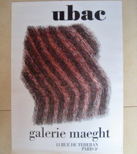 Raoul Ubac affiche de 1972