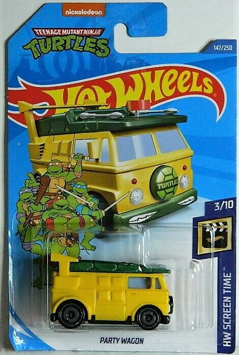 Hot Wheels 1/64 TMNT Party Wagon Diecast Cars in Arts & Collectibles in Oshawa / Durham Region