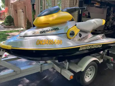 Get ready to make some waves with this 2001 Sea-Doo XP Limited (951)! This personal watercraft boast...
