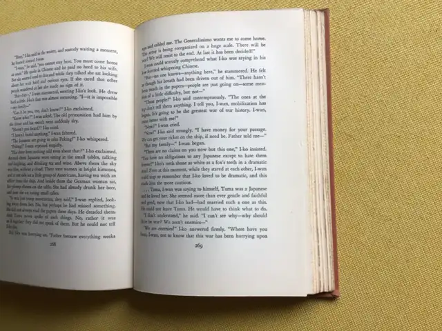 PEARL S BUCK, THE PATRIOT, 1939 1st Edition, very good in Fiction in Oshawa / Durham Region - Image 6