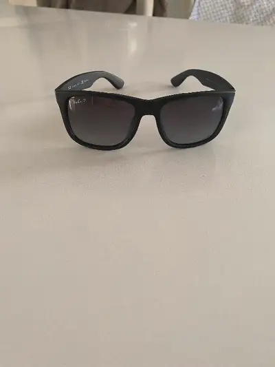 Polarized Rayban Justin sunglasses. Like new asking $120 OBO