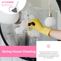 Biweekly, Monthly & One-Time House Cleaning Available 