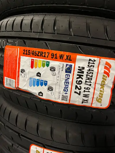 Give your car that performance edge with MK927 series tires. Size: 215/45ZR17 91W W-rated speed Styl...
