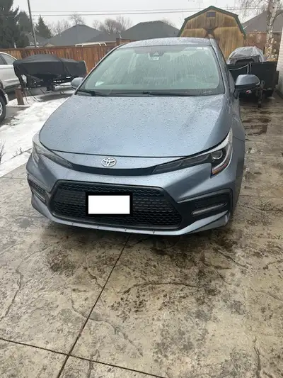 2020 Toyota Corolla SE. One owner in excellent condition. All highway kilometers between Hamilton, P...