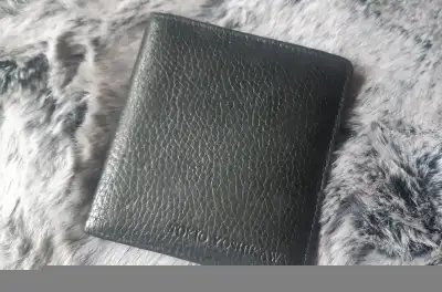 Tokio Yoshikawa Unisex Black Wallet, View more