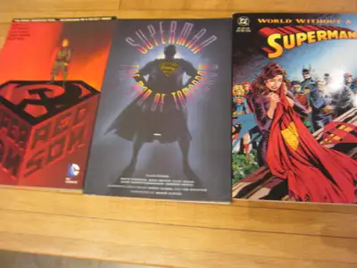 3 Superman Comic /Graphic Novels, View more