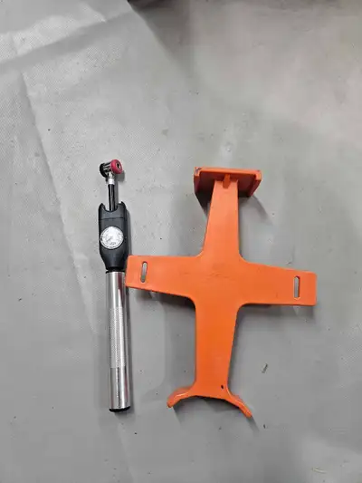 Transport Fork Brace for Dirt Bike (dont collapse Forks when tied down) Bell Tire Pump Both $25