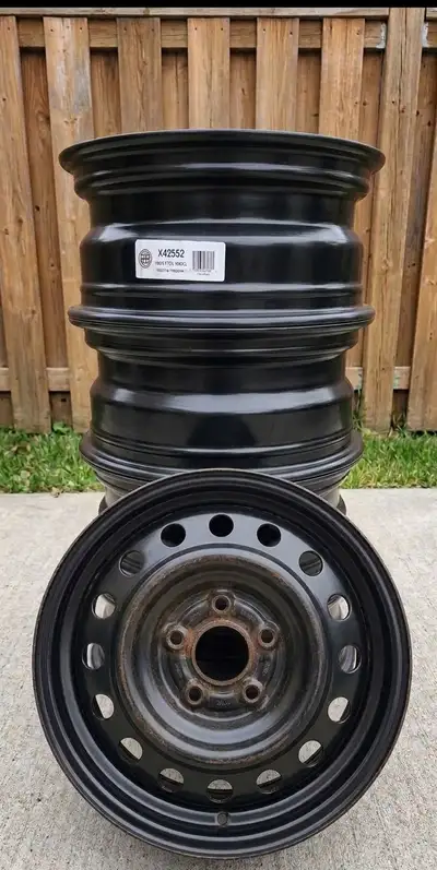 Selling a set of four (4) RSSW Steel Wheels in good used condition. These are perfect for a winter t...