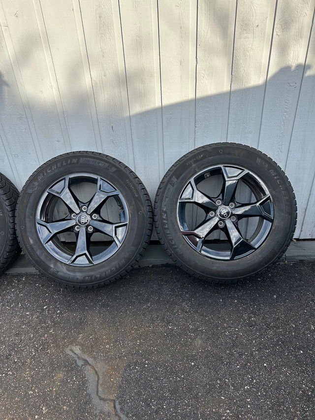 Michelin X-Ice snow Tires on Audi Rims, 215/65/17 in Tires & Rims in Thunder Bay - Image 2