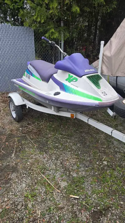 Je vends mon Seadoo xp. Ne demare pu je l'ai partie pis je ne suis pus capable de le faire partir sa...