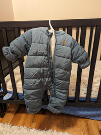 Blue Infant snow suit (2 to 4 month)