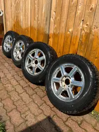 Chevy rims and tires for truck or suv 