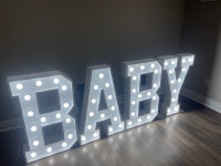 LED letters for sale 