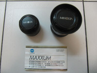 Classic Minolta AF Lens 50 & AF Lens 28-85 2pc Lot X Condition!!