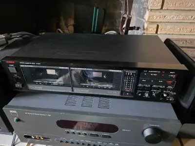Luxman K-110W stereo dual cassette player, View more