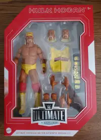 WWE WWF ultimate edition Hulk Hogan Fan takeover mattel figure