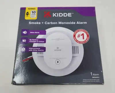 KIDDE Smoke + Carbon Monoxide CO Alarm 30CUA10-VCA, View more