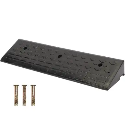 Rubber curb ramp 4”, View more