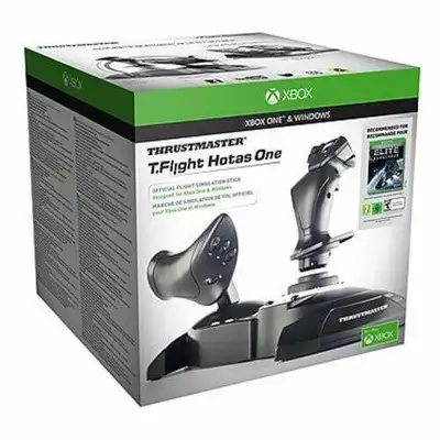 Plug and play the T-Flight HOTAS joystick from Thrustmaster to elevate your game. Designed for use o...