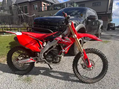 Looking to trade my 2011 CRF 250 R For a bow rider boat. The bike has under four hours on a brand ne...