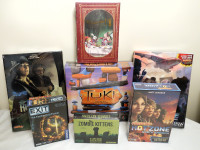 Lot of 7 Brand New Top Shelf Board Games for the Whole Family!