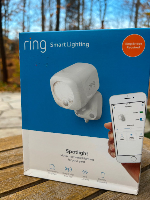 Ring Smart Lighting Spotlight - New in Security Systems in Markham / York Region