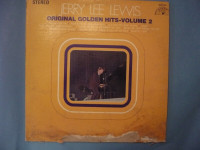 3- JERRY LEE LEWIS Vinyl Record Albums