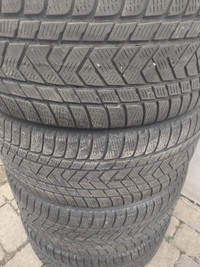 4 pneus Hiver Pirelli Scorpion 285-40R22 XLoad, tres bon état