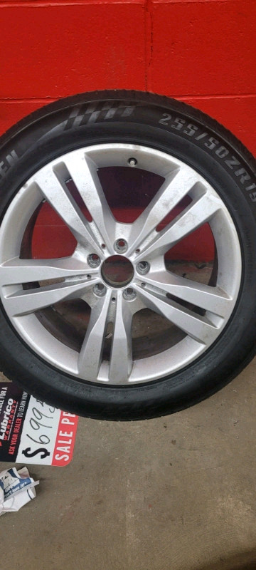 Mercedes suv wheels 19"x8" offset et 55 5x112 bolt pattern  dans Autre  à Cambridge