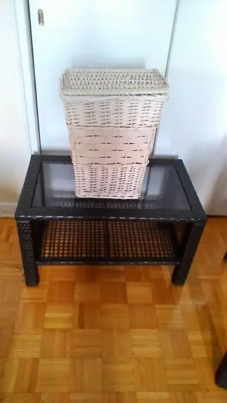 Rattan furniture, wicker and weaved backets in Multi-item in Ottawa - Image 5