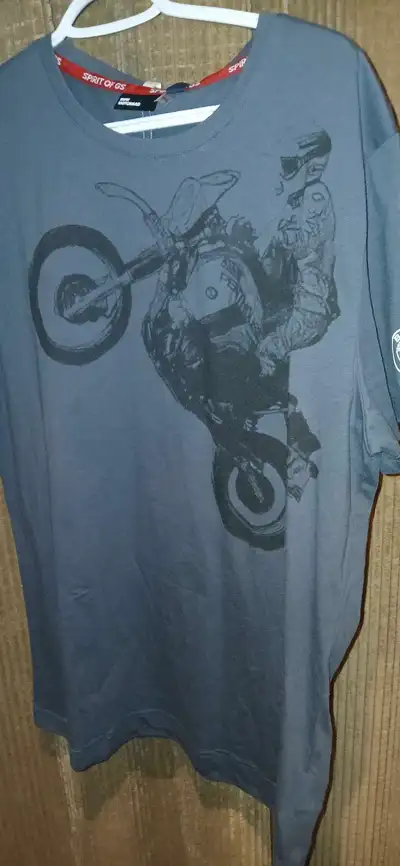 New bmw gs t shirt Size L With tags