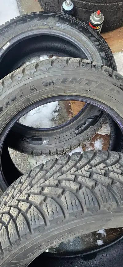 3 (three) x Goodyear Nordic Winter 225/50R17 WINTER Almost new condition $160 all 3 tires or $120 fo...