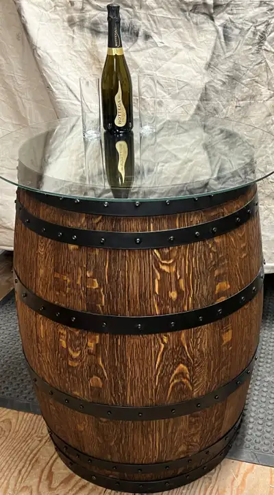 Infinity Wine Barrel – Handcrafted Statement Piece, View more