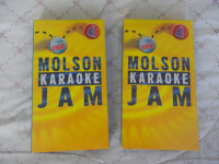 Rare VHS Karaoke Molson