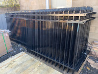 METAL FENCE-STEEL FENCE-IRON FENCE-BRAND NEW-$32 PER LINEAR FOOT