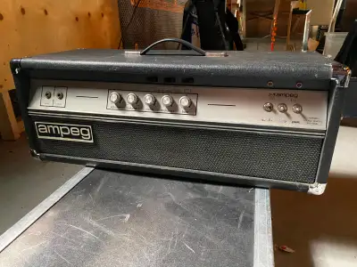 1970's Ampeg V4B Tube Bass Amp Head, View more