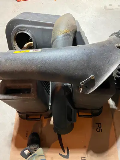Used bagger. Was attached to a Husqvarna 1542 lawn tractor., View more