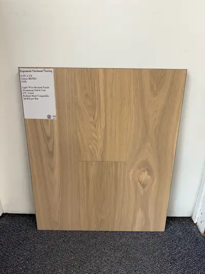 Engineered hardwood sale $3.39 sqft , View more