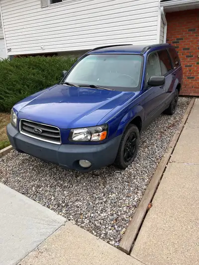 2003 Subaru Forester Manual for parts