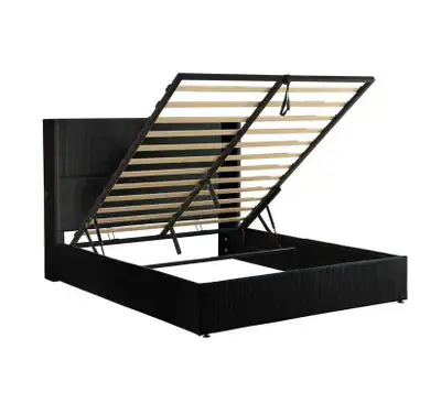 Black Queen Bed Frame, View more