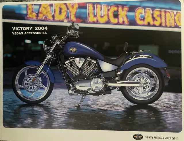 2004 Victory Motorcycle Accessories Orig. 8 Pg Dealer Brochure in Arts & Collectibles in North Bay - Image 2