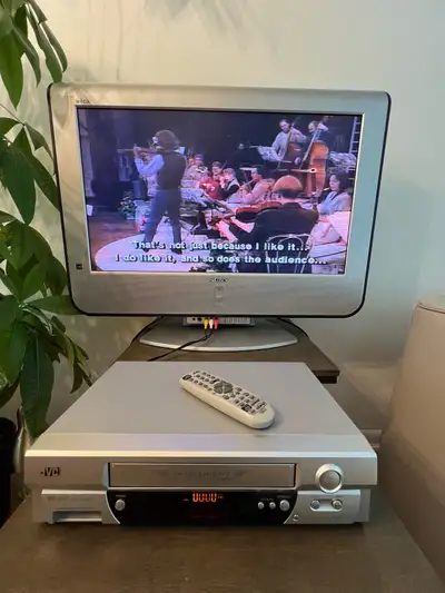 JVC HR-J6009UM VHS Hi-Fi VCR – Fully Tested – Original Remote , View more